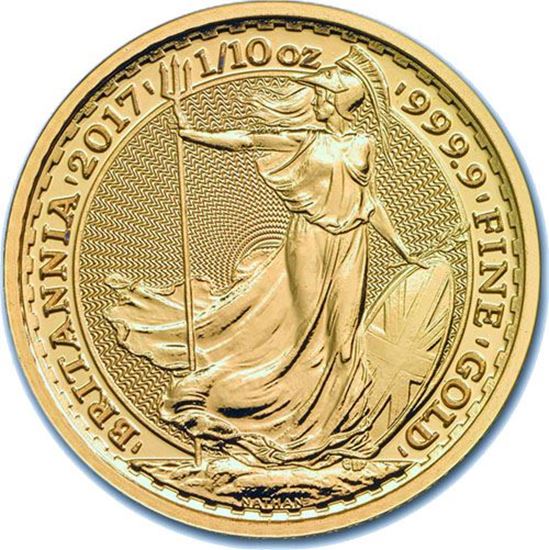 Picture of 1/4oz 24k Gold UK Britannia - Varied Years