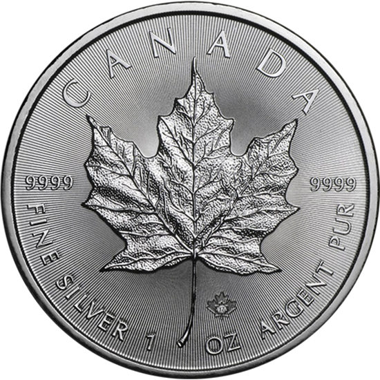 Picture of 2018 1oz Silver Canadian Maple Leaf