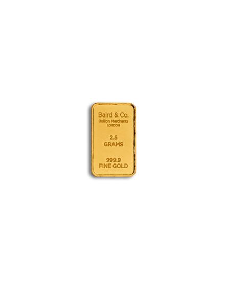 Picture of Baird 2.5g Gold Bar