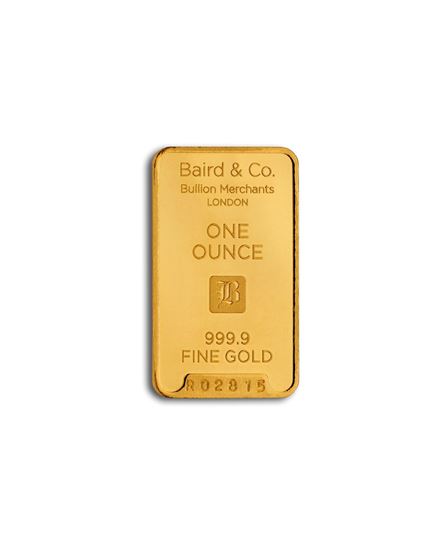 Picture of Baird 1oz Gold Bar