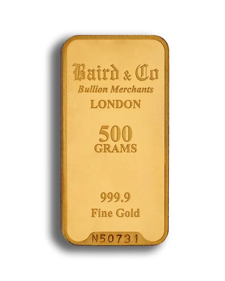 Picture of Baird 500g Gold Bar