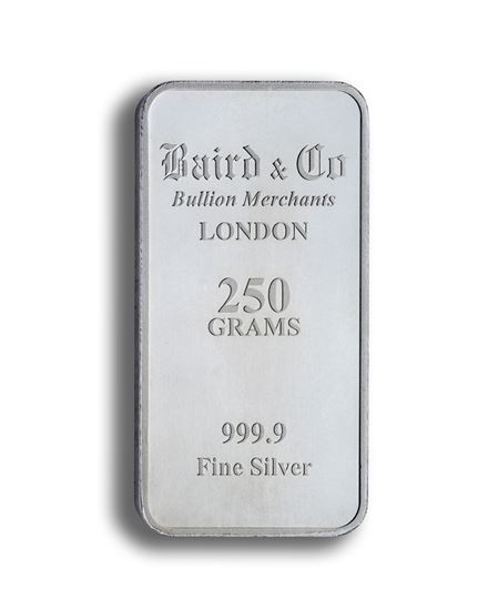 Picture of Baird 250g Silver Bar