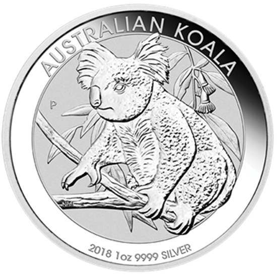 Picture of 2018 1oz Silver Australian Koala