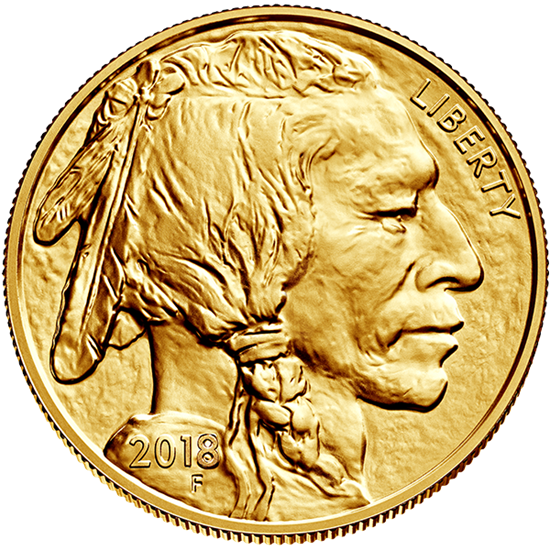 Picture of 2018 1oz 24k Gold American Buffalo