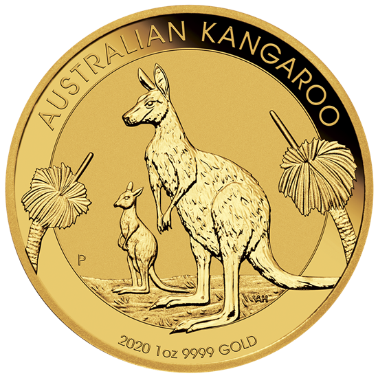 Picture of 2020 1oz 24k Gold Australian Kangaroo