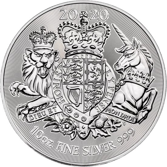 Picture of 2020 1oz Silver UK Coat Of Arms | Help The NHS